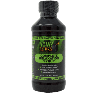 Hemp Bombs Complete Relaxation CBD Syrup Product Review