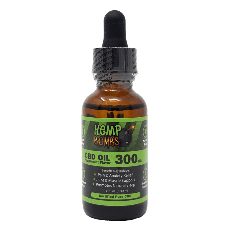 Hemp Bombs CBD Oil Peppermint Flavor Tincture Product Review
