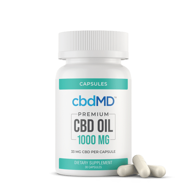 cbdMD CBD Oil Softgel Capsules Review