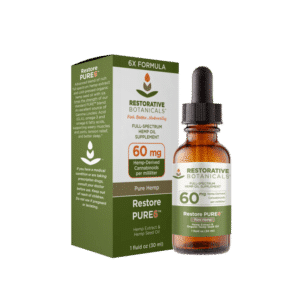 Restorative Botanicals Restore PURE6 Hemp Oil (1800 mg) Product Review