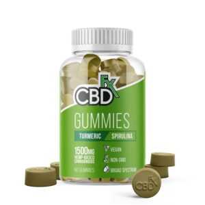 CBDfx Gummies With Turmeric & Spirulina Review