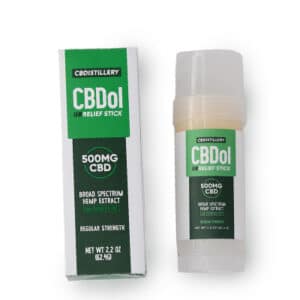 CBDistillery CBDol Relief Stick Product Review: 500mg, Broad Spectrum