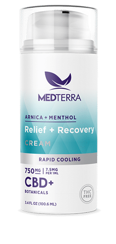 MedTerra CBD relief + Recovery CBD Cream