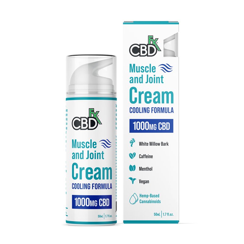 CBDfx Muscle and Joint Cream, best CBD Creams for Pain
