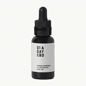 Dollar-a-Day CBD Full-Spectrum CBD Oil Tincture Product Review: 500-1500mg