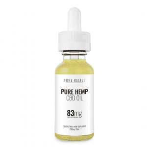 Pure Relief Pure Hemp Extra-Strength CBD Oil (2500mg Product Review