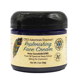 CBD American Shaman CBD Replenishing Face Cream Review