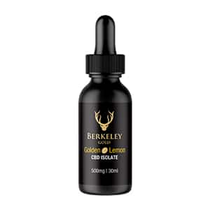 Berkeley Gold CBD Isolate Drops Product Review (500-2500mg)