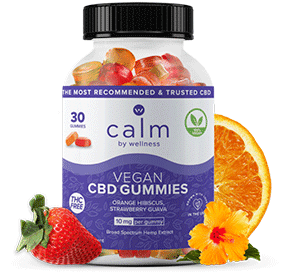 Calm By Wellness CBD Gummies Product Review (2021): Vegan, Broad Spectrum, 300mg