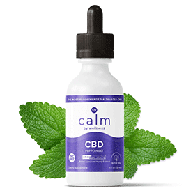 Calm By Wellness Peppermint CBD Oil Tincture (250-1000mg) Review