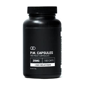 Infinite CBD P.M. Capsules Product Review: CBD Isolate, 750-10000mg, Melatonin