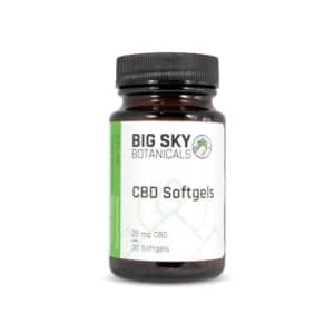 Big Sky Botanicals CBD Softgels