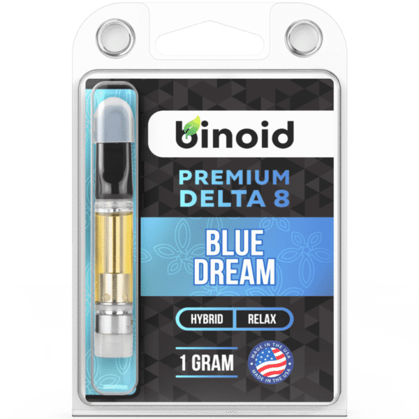Binoid Delta 8 THC Vape Product Review, Grand Daddy Purp, Blue Dream, Lemon Haze