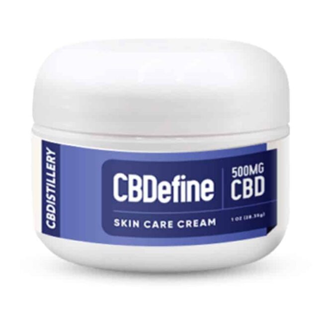CBDistillery CBDefine CBD Topical Skin Care Cream 500 MG