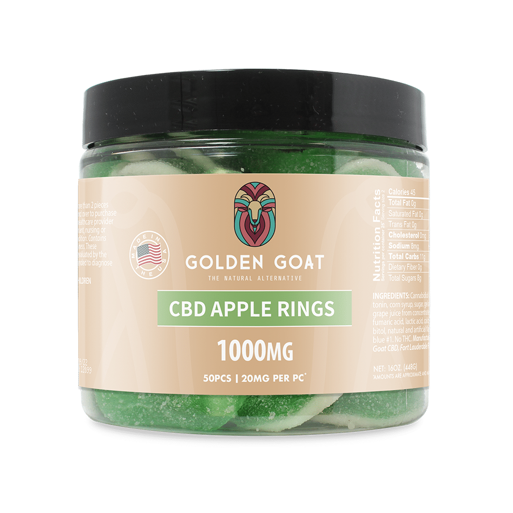 Golden Goat CBD Apple Rings