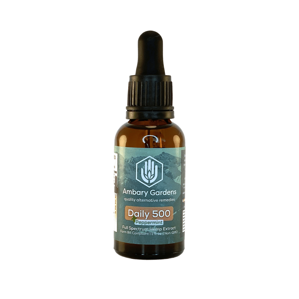 Ambary Gardens Daily 500mg CBD Extract Review & Coupon Code