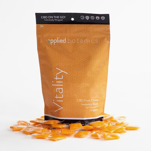 Applied Botanics Vitality Everyday CBD Chews: Tangerine (1500mg) Product Review