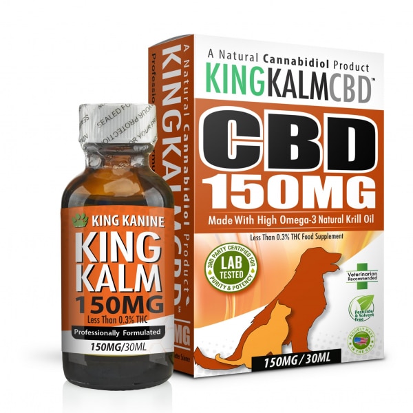 King Kanine King Kalm CBD Oil for Medium Breeds Product Review: 150mg, Broad-Spectrum