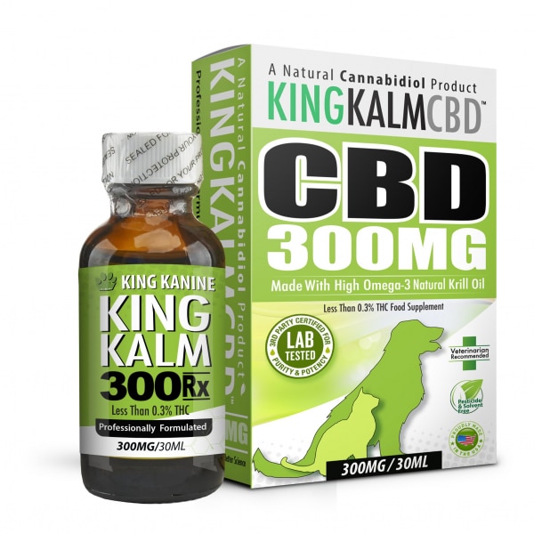 King Kanine King Kalm CBD Oil Tincture for Large Breeds Product Review: 300mg/30ML