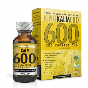 King Kanine King Kalm CBD Oil Tincture with Copaiba & Krill Oil and DHA Product Review