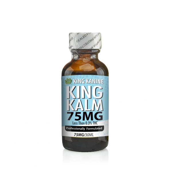 King Kanine King Kalm CBD Oil Tincture for Small Breeds Product Review: 75mg/30ML