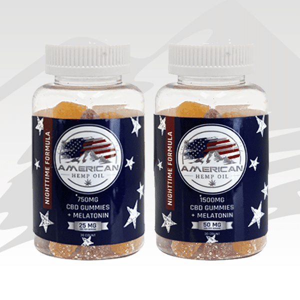 American Hemp Oil CBD Gummies with Melatonin (1500mg) Product Review