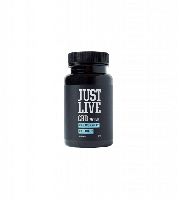 Just Live Pre-Workout CBD Capsules Review