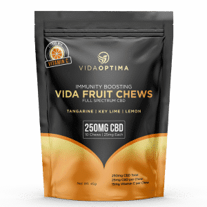 Vida Optima CBD Fruit Chews Product Review: Citrus Mix (250mg)
