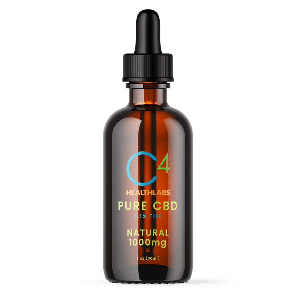 C4 Healthlabs Full-Spectrum CBD Oil - NATURAL (1000mg) Product Review