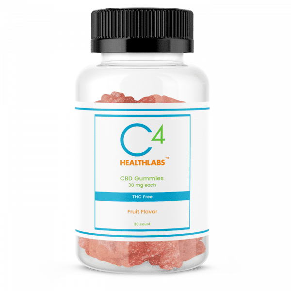 C4 Healthlabs THC-Free CBD Gummies (900mg) Review