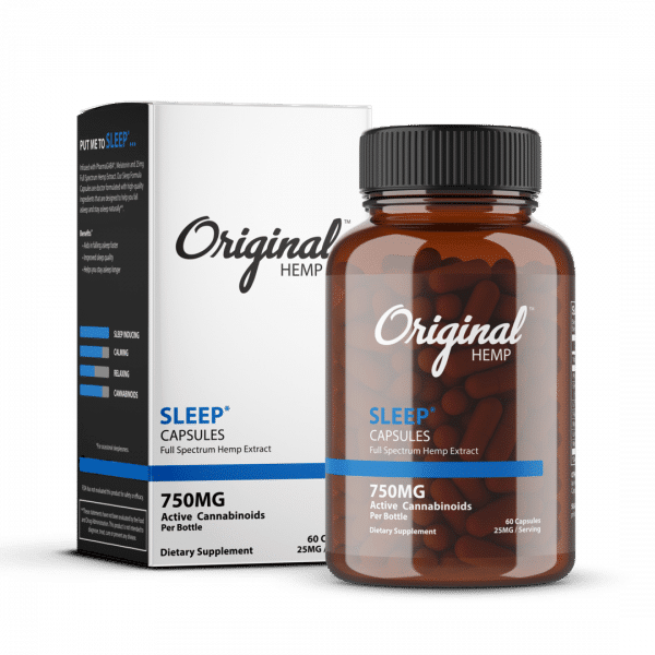 Original Hemp Sleep Capsules | Full-Spectrum Hemp Extract (750mg) Review