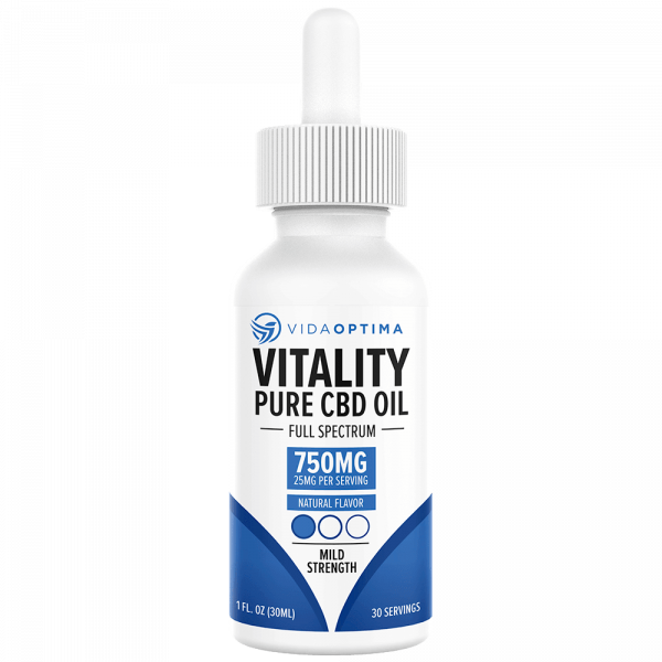 Vida Optima Vitality Full-Spectrum CBD Oil + Vitamins Product Review: 750mg