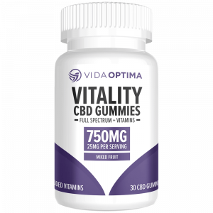 Vida Optima Vitality Gummies (750mg) Product Review: Full-Spectrum CBD + Vitamin